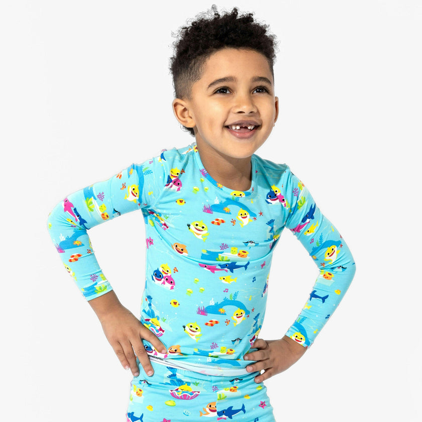 Baby Shark Bamboo Kids Pajamas