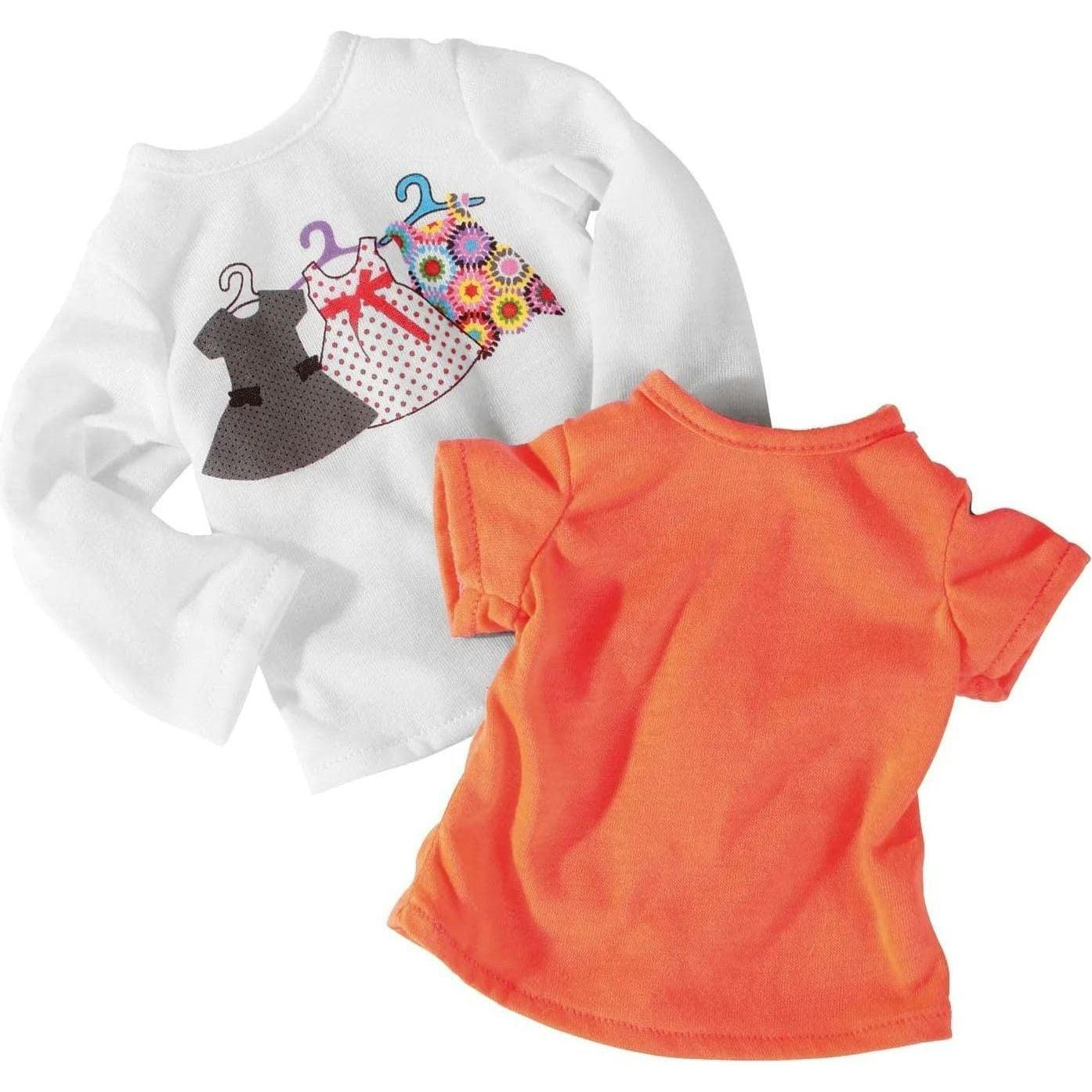 Doll Shirt clothing Accessories for Baby Dolls fits most larger dolls 17.2