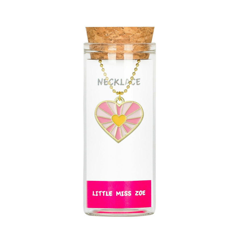 Charming Necklace in a Bottle