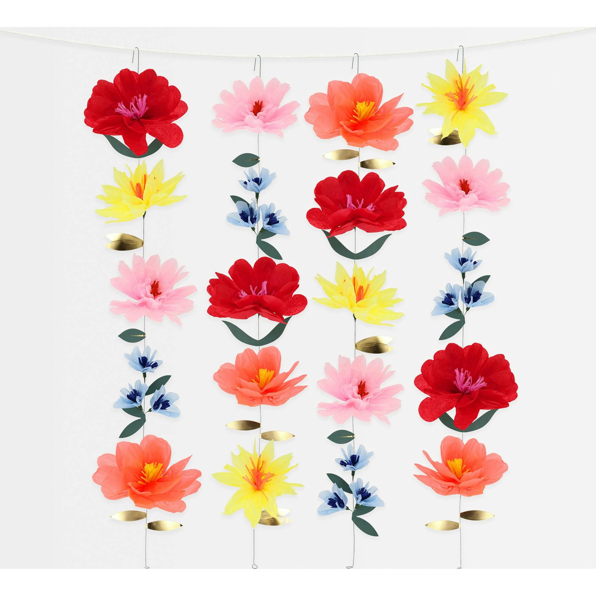 Bright Flower Wall