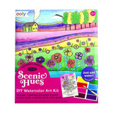 Scenic Hues DIY Watercolor Art Kit - Flowers and Gardens