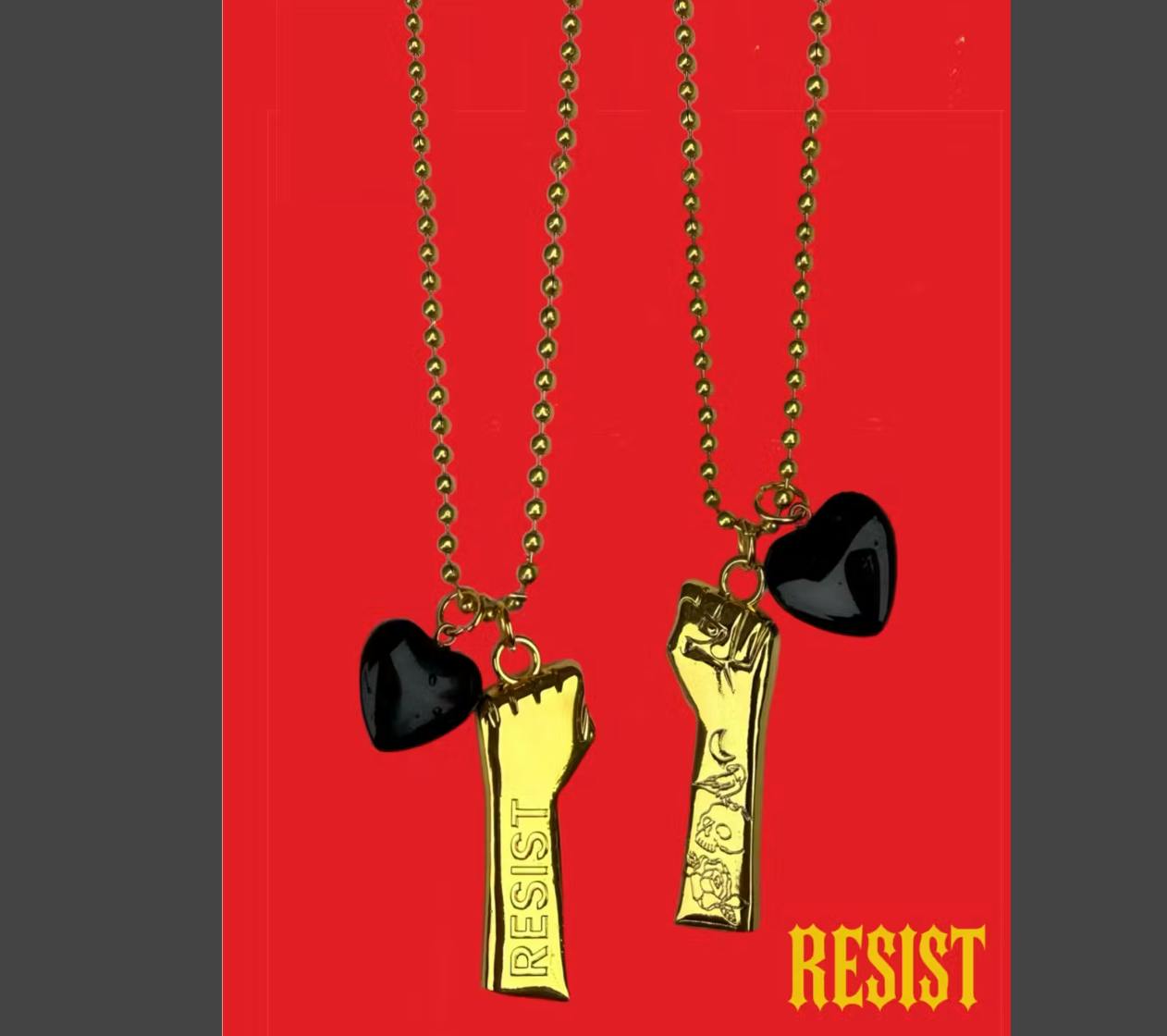 Resist Charm Necklace
