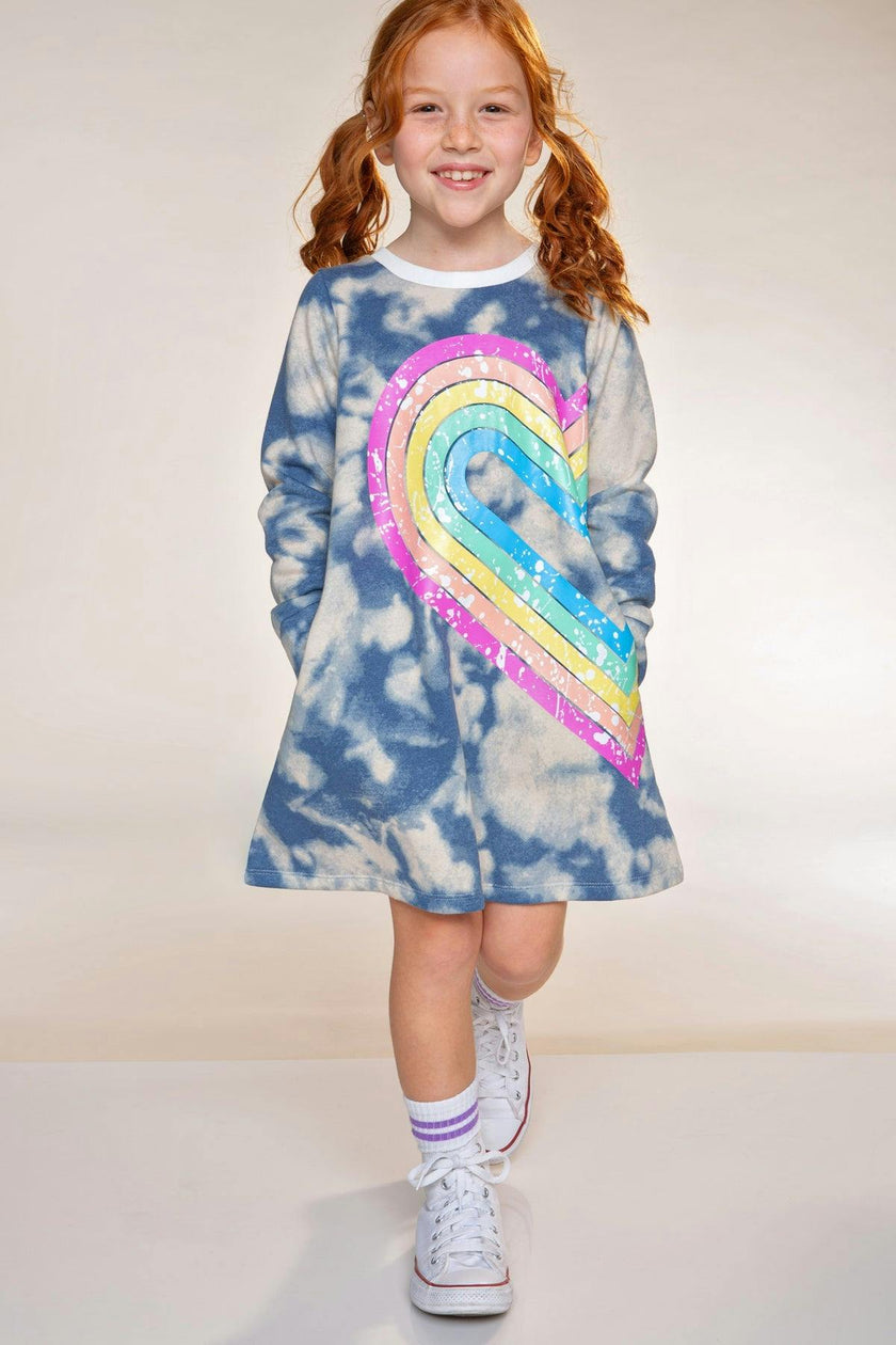 Cloud Soft French Terry Swing Dress