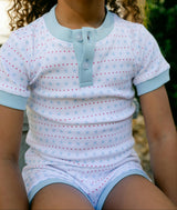 Frankie PJ Set - Star Spangled Print