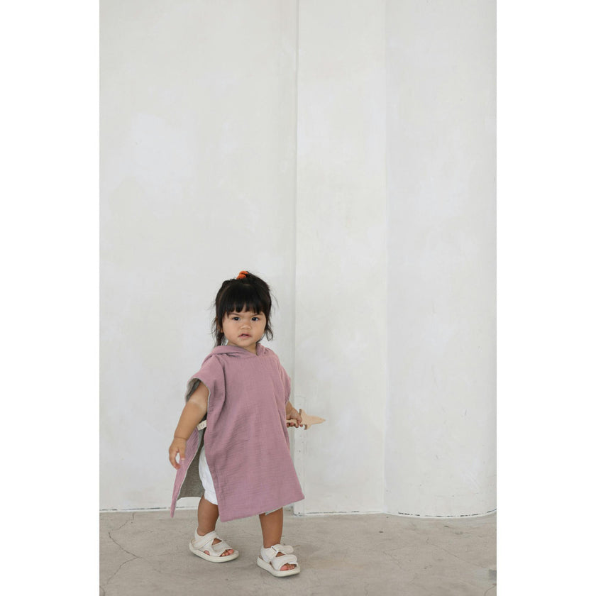 Reversible Hooded Poncho