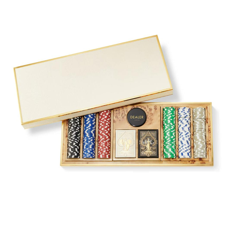 Shagreen Poker Set