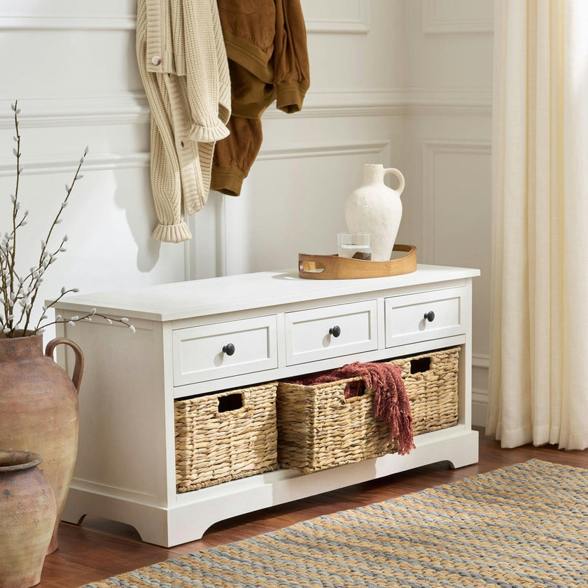 Damien 3 Drawer Storage Bench