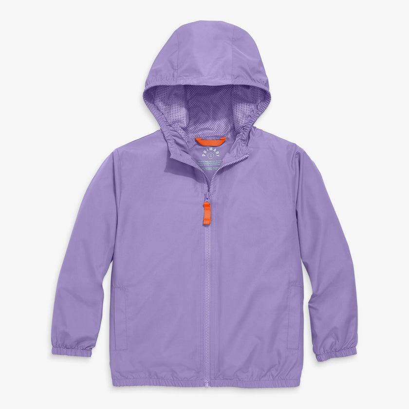 Kids packable windbreaker