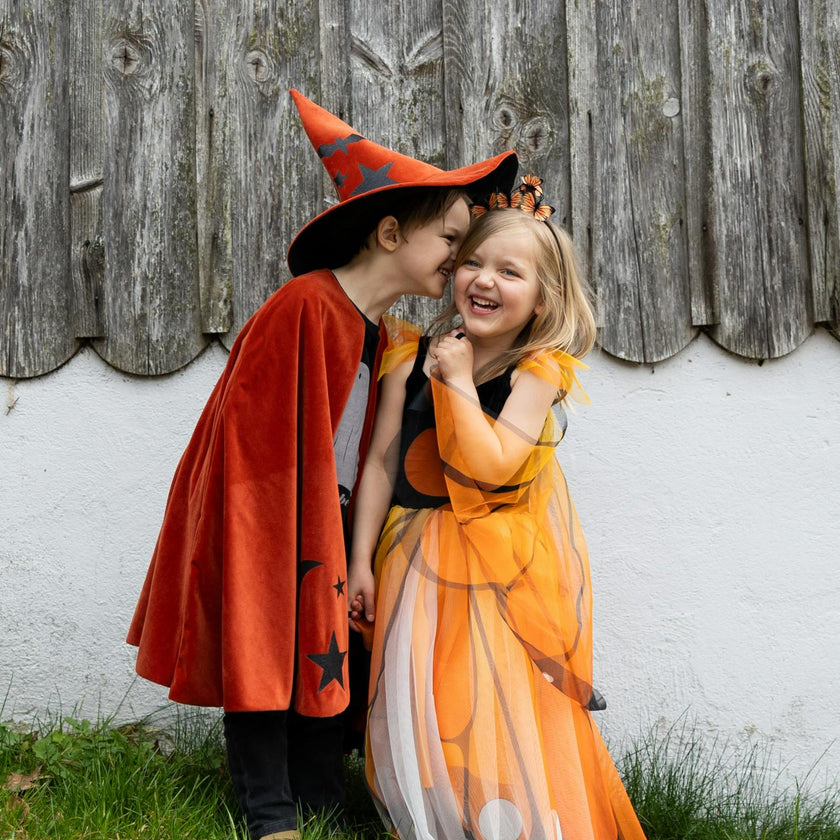 Butterfly Twirl Dress with Wings & Headband