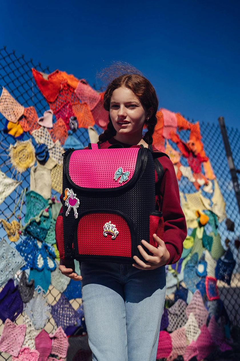 Student Backpack Scarlet Red