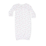Dainty Buds and Bows - Kimono Gown & Knot Headband