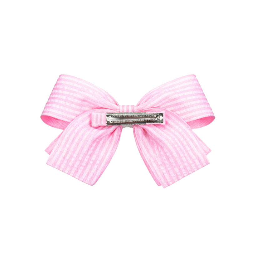 Golf Ball Seersucker Hair Bow