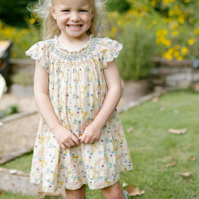 Daisy Dress in Dancing Floral
