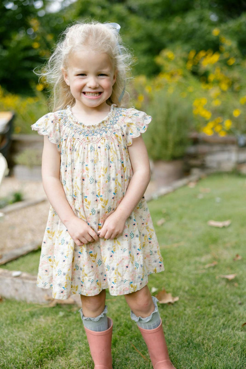 Daisy Dress in Dancing Floral