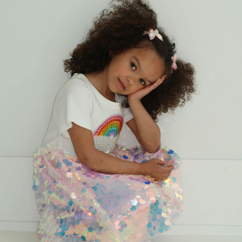 Paillette Rainbow Magic Dress