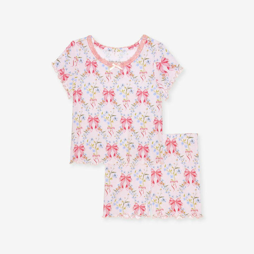 Harriet Lettuce Edge Top Short Set