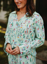 Women's Parker Pajama Set - A Jolly Good Time