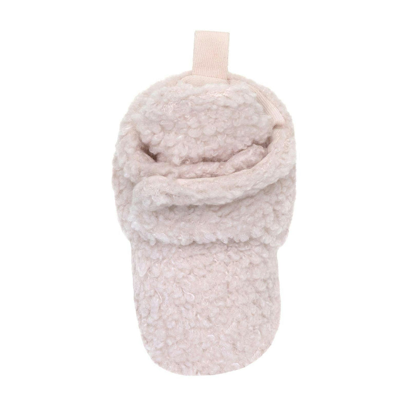 Sherpa Lt Pink Snap Bootie