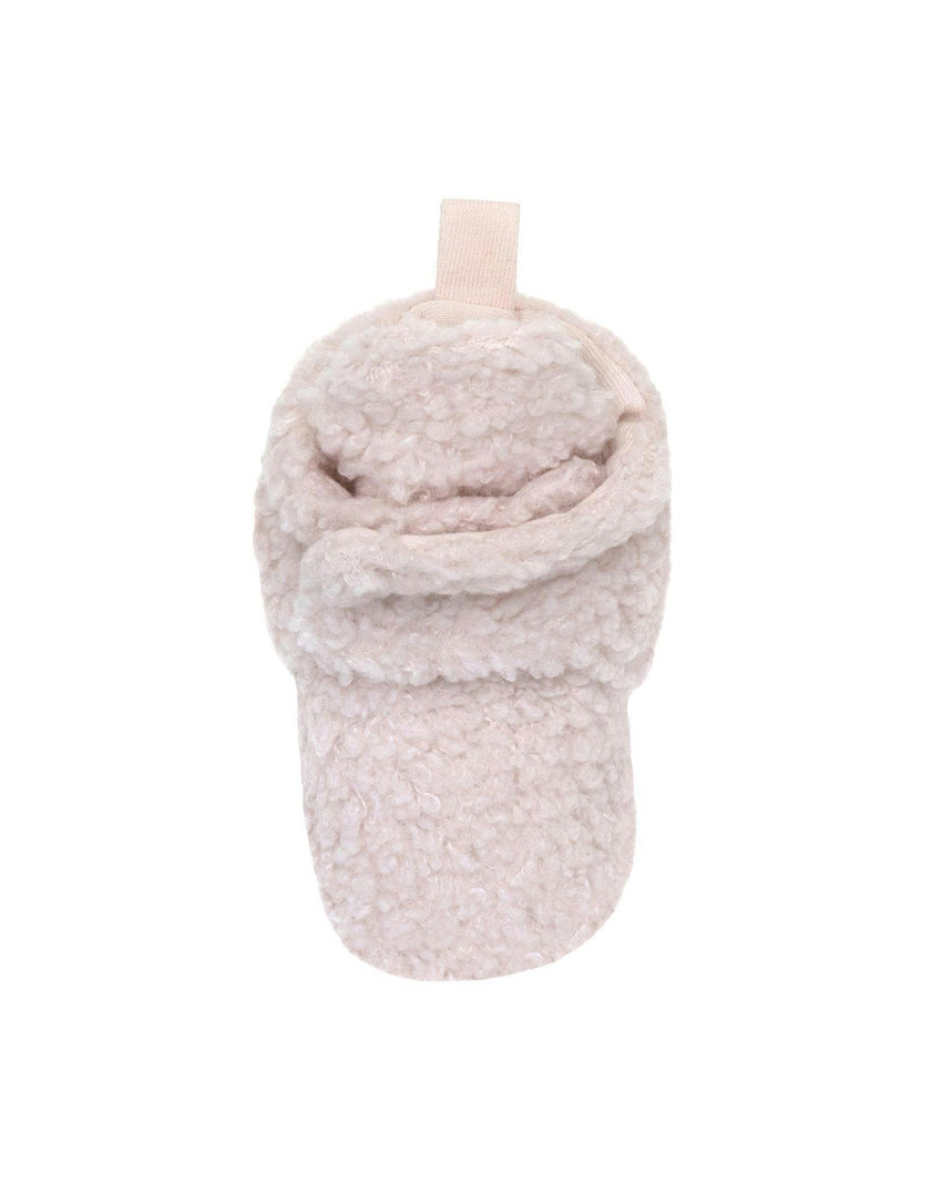 Sherpa Lt Pink Snap Bootie