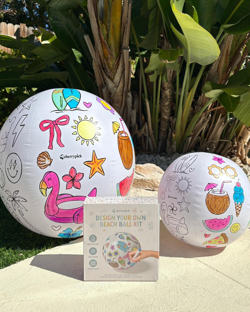 Design Your Own Beach Ball Kit - Summer Activity For Kids