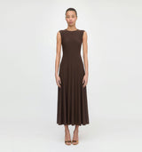 The Mila Dress - Chocolate Jersey