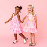Pink Popsicles Ruffle Dress