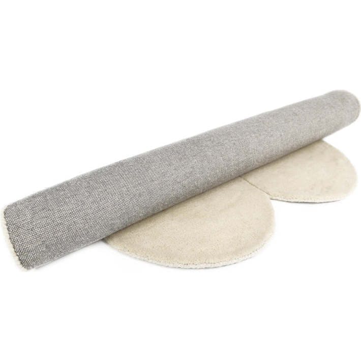 Hand-Tufted Wool Velvet Flower Rug