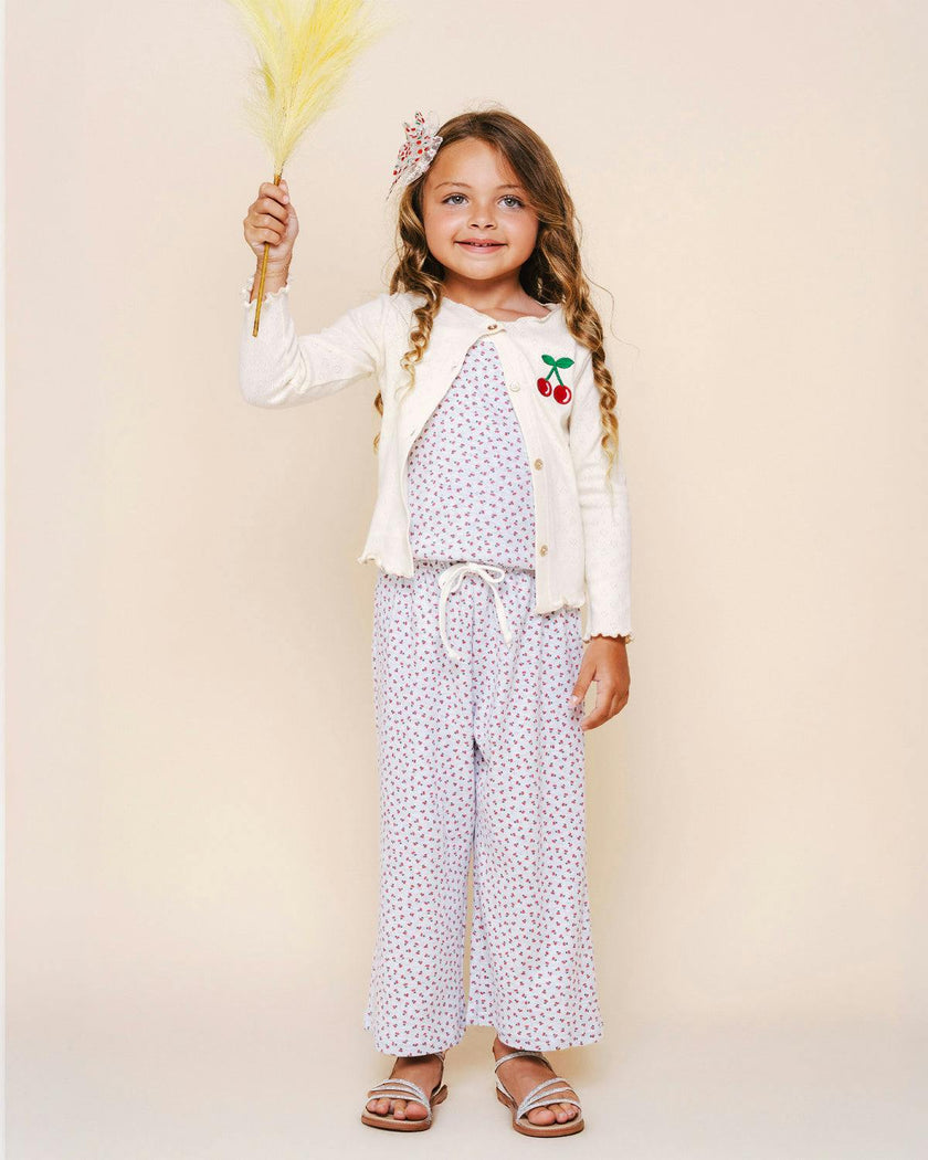 Ava Cherry Cardigan