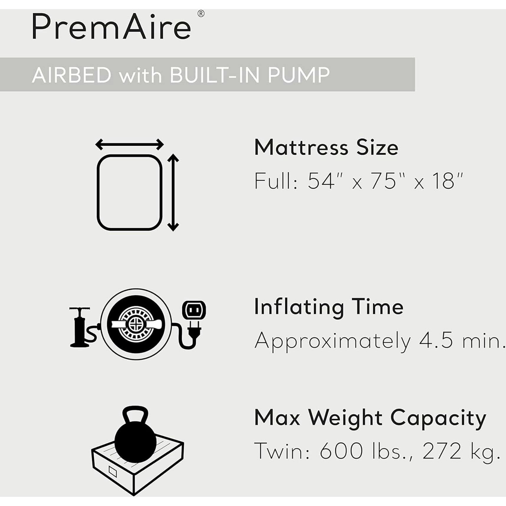 Premaire I: Elevated Airbed - Full