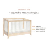Babyletto Sprout 4-in-1 Convertible Crib with Toddler Bed Conversion Kit