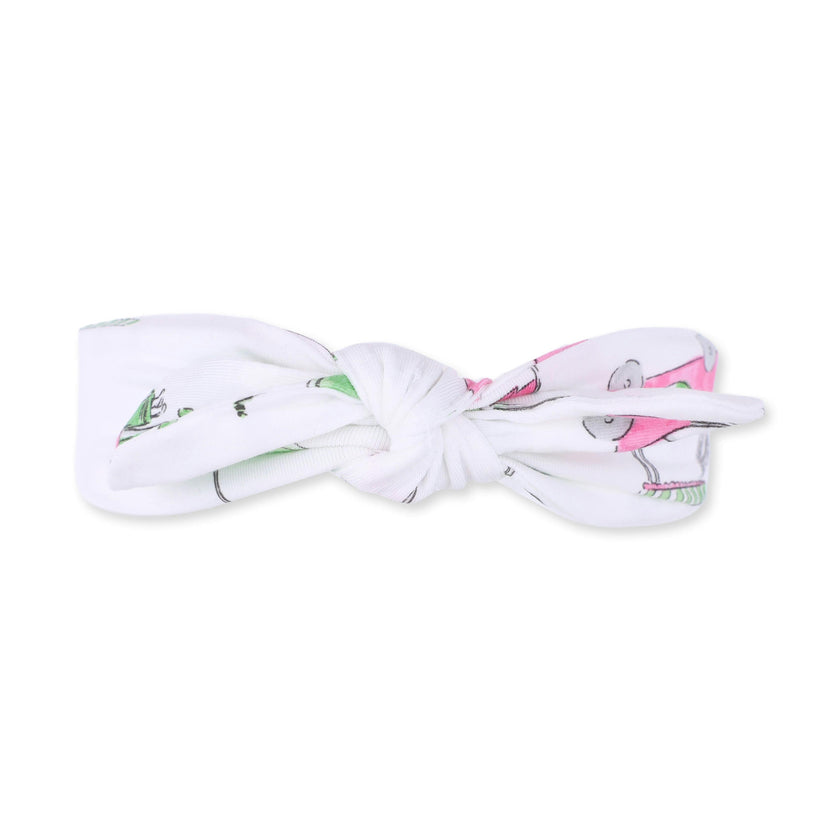 Golf Carts Pink - Knot Headband
