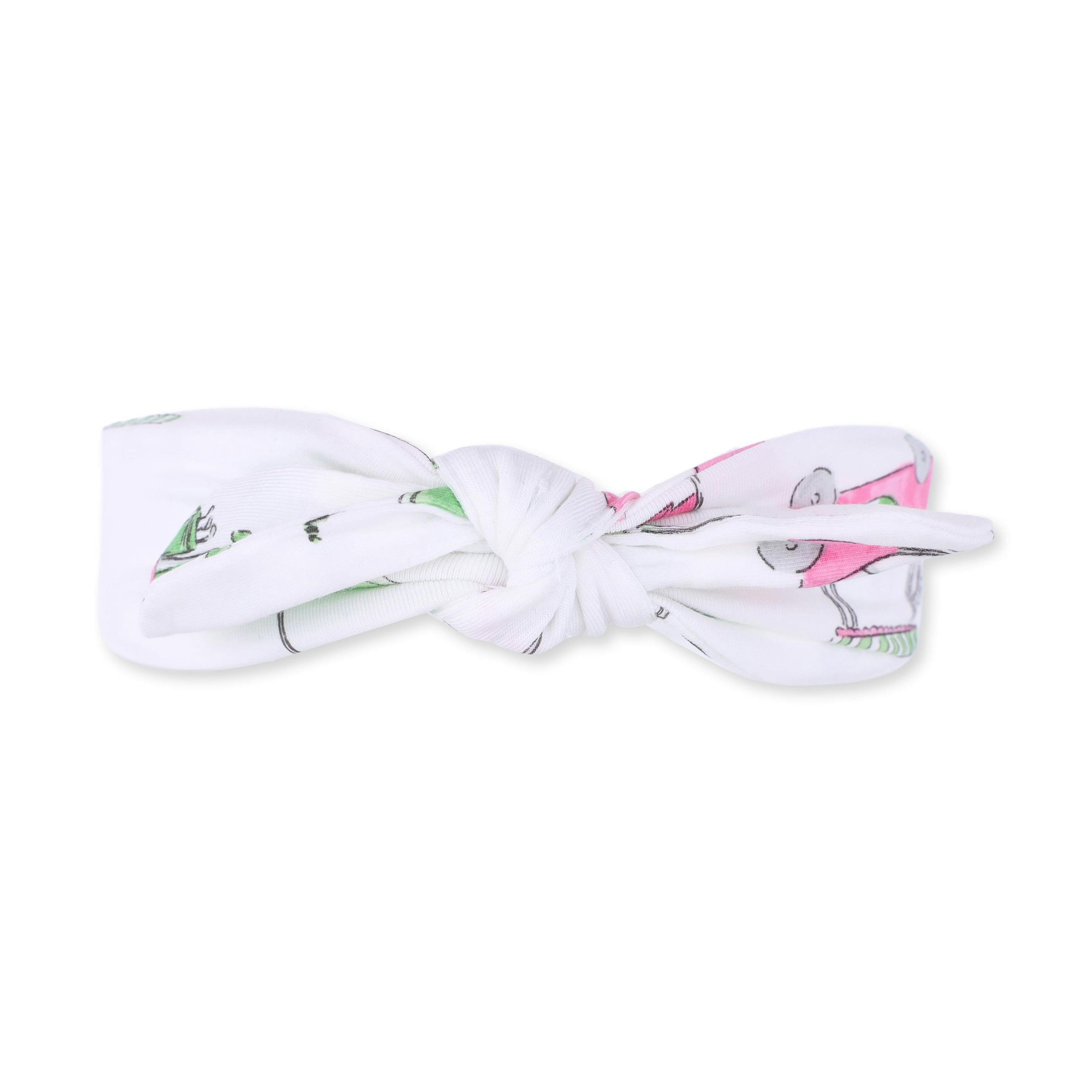 Golf Carts Pink - Knot Headband