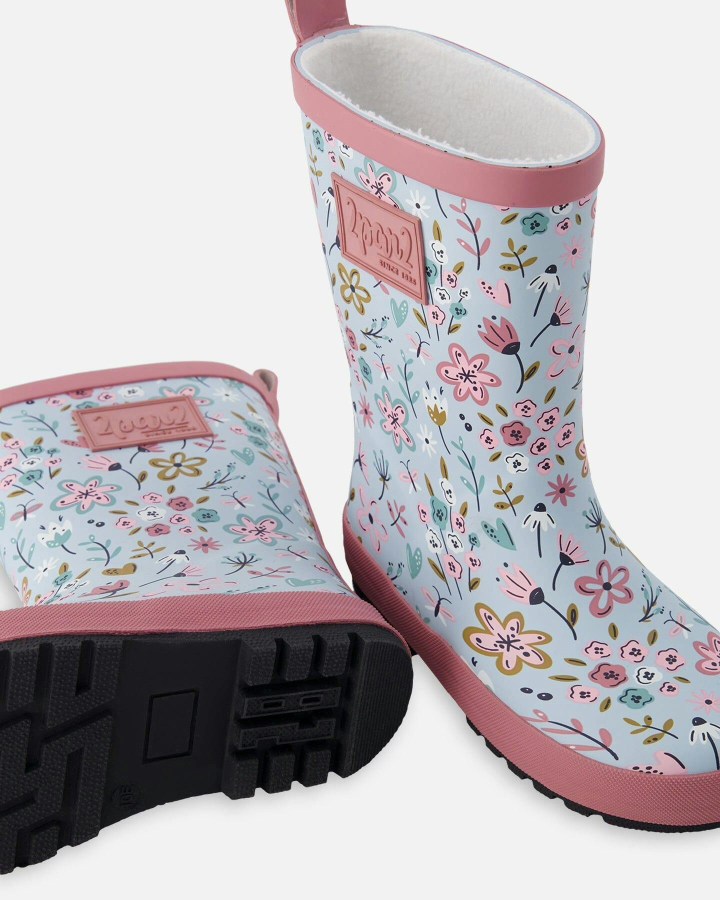 Rain Boots In Natural Rubber