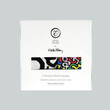 ETTA LOVES x KEITH HARING 2-PACK MUSLIN SQUARES - for 0 to 4 months & 5+ month old babies