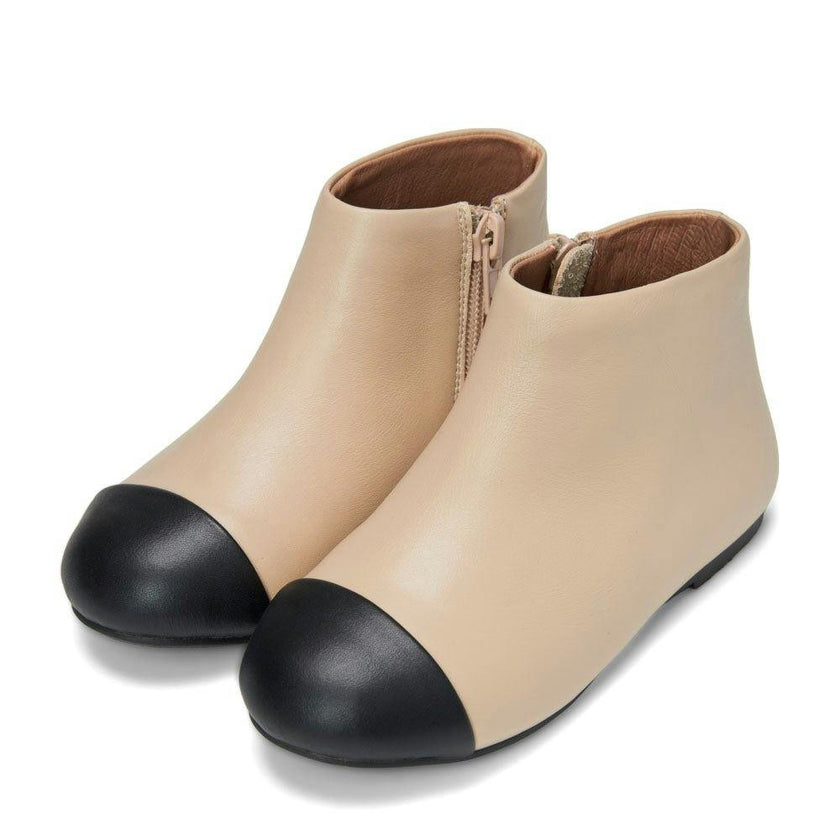 Chiara 2.0 Retro 2-Coloured Leather Boots