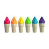 Sweet Scoops Scented Neon Highlighters - Set of 6