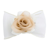 Multicolor Rose Accent Bow Set