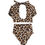 Leopard Two Piece Long Sleeve