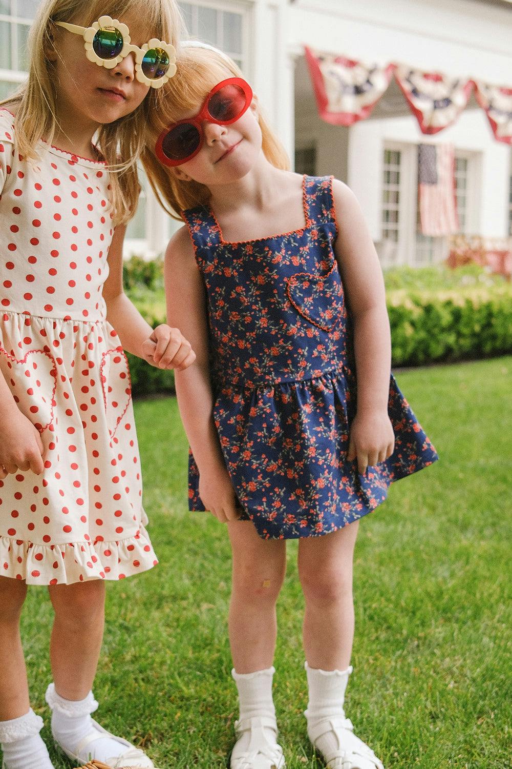 Mini Blair Set in Midnight Vibrant Chintz