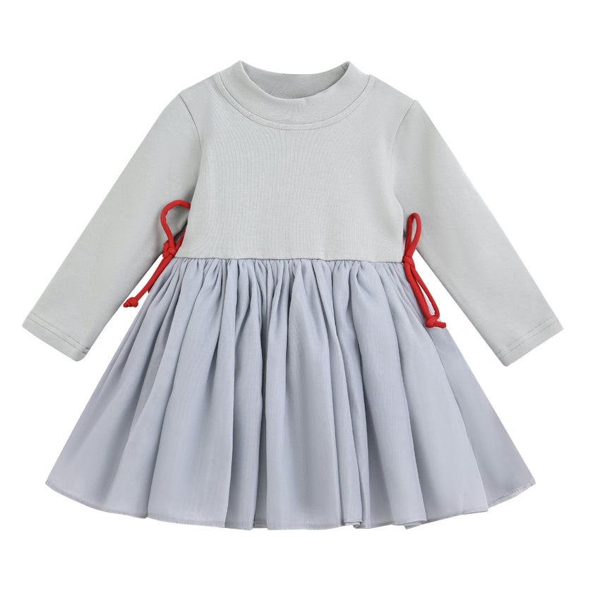 Teal Romy Bow Dress