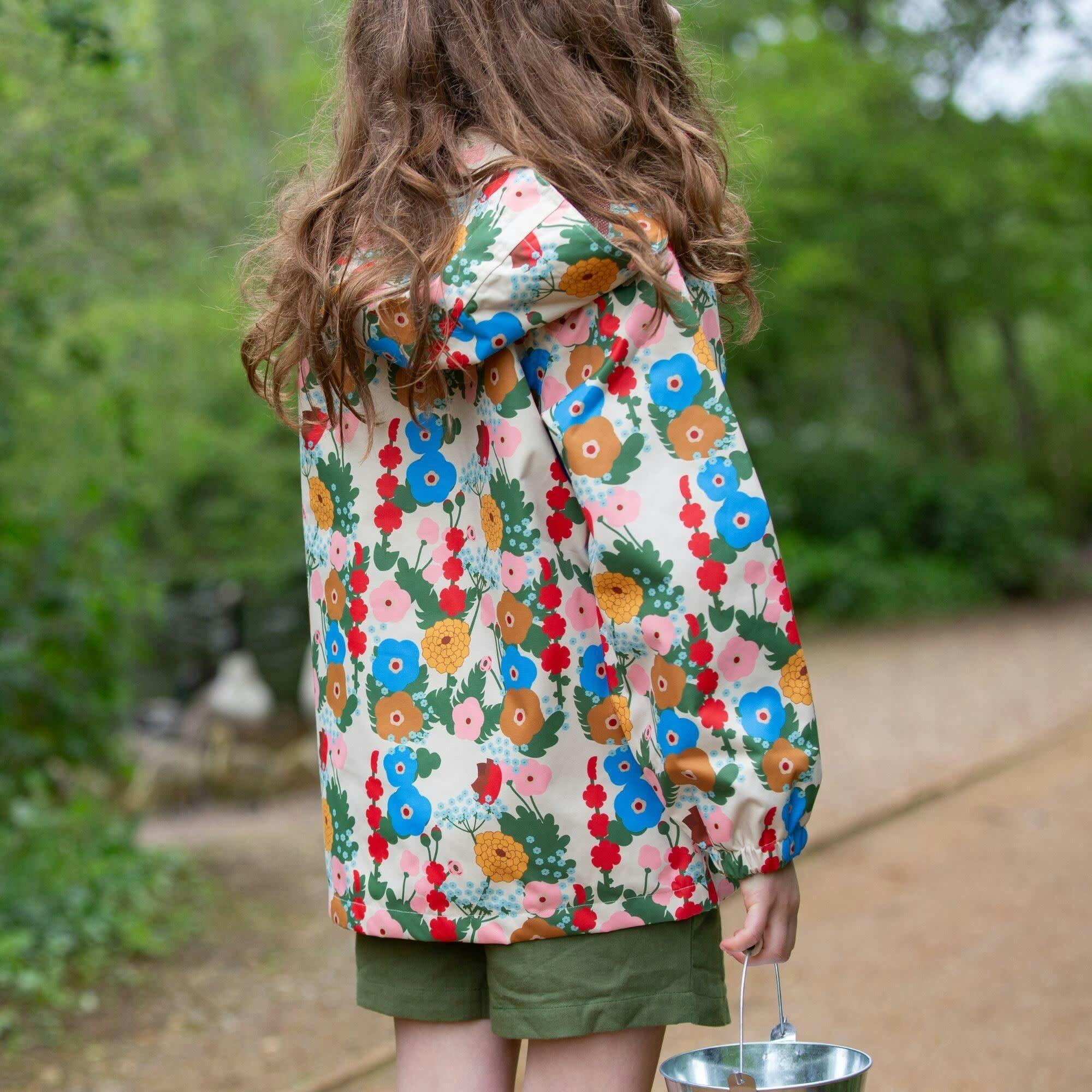 Flora and Fauna Waterproof Raincoat, Multi