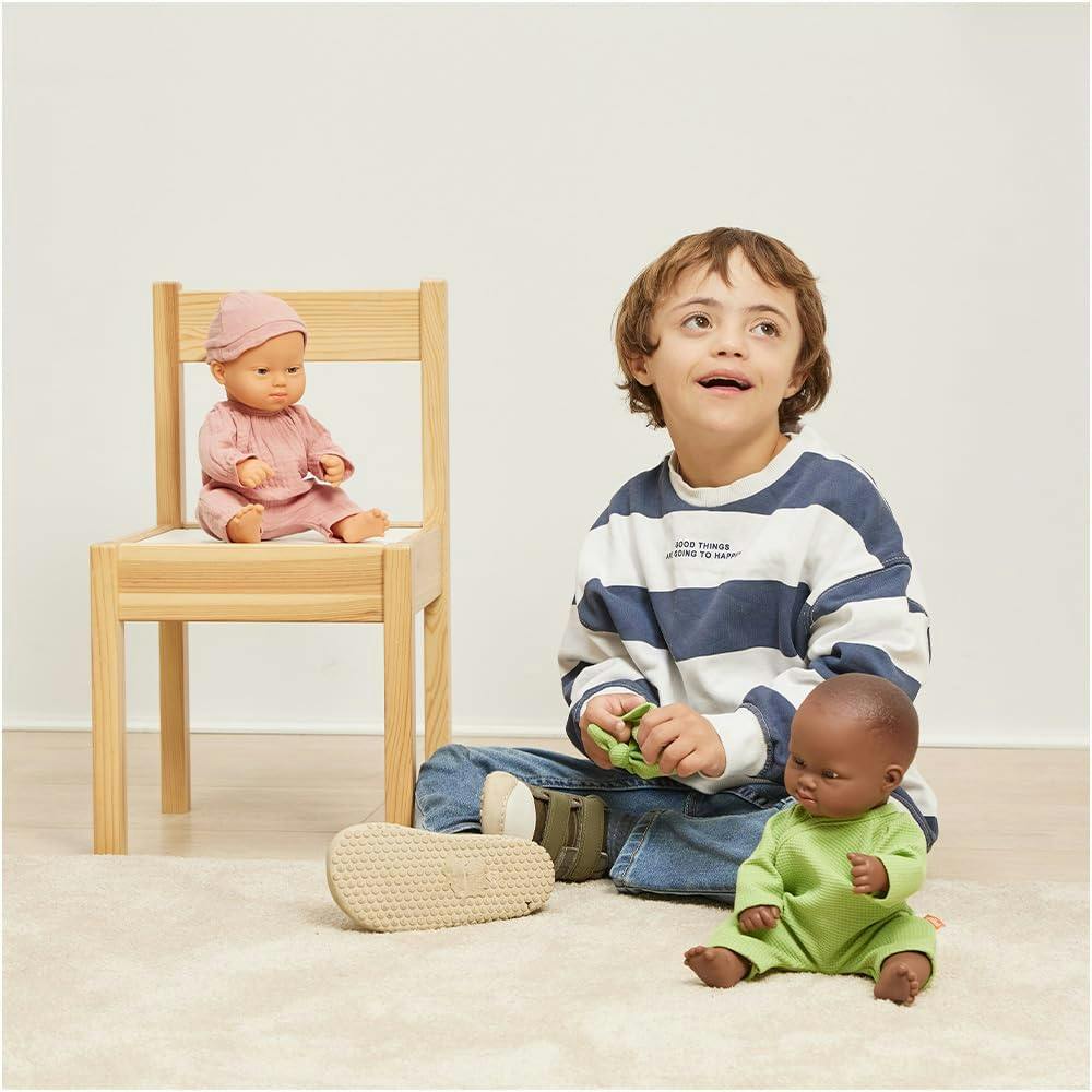 Boy Baby Doll with Down Syndrome - 12 5/8