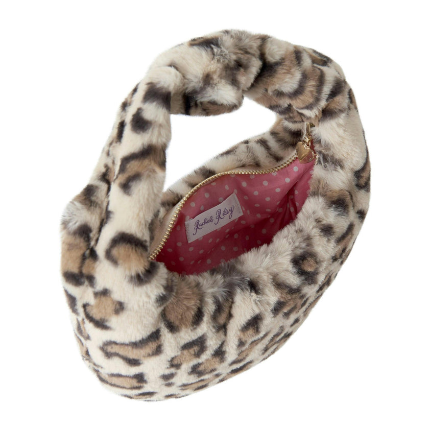 Leopard Faux Fur Bag