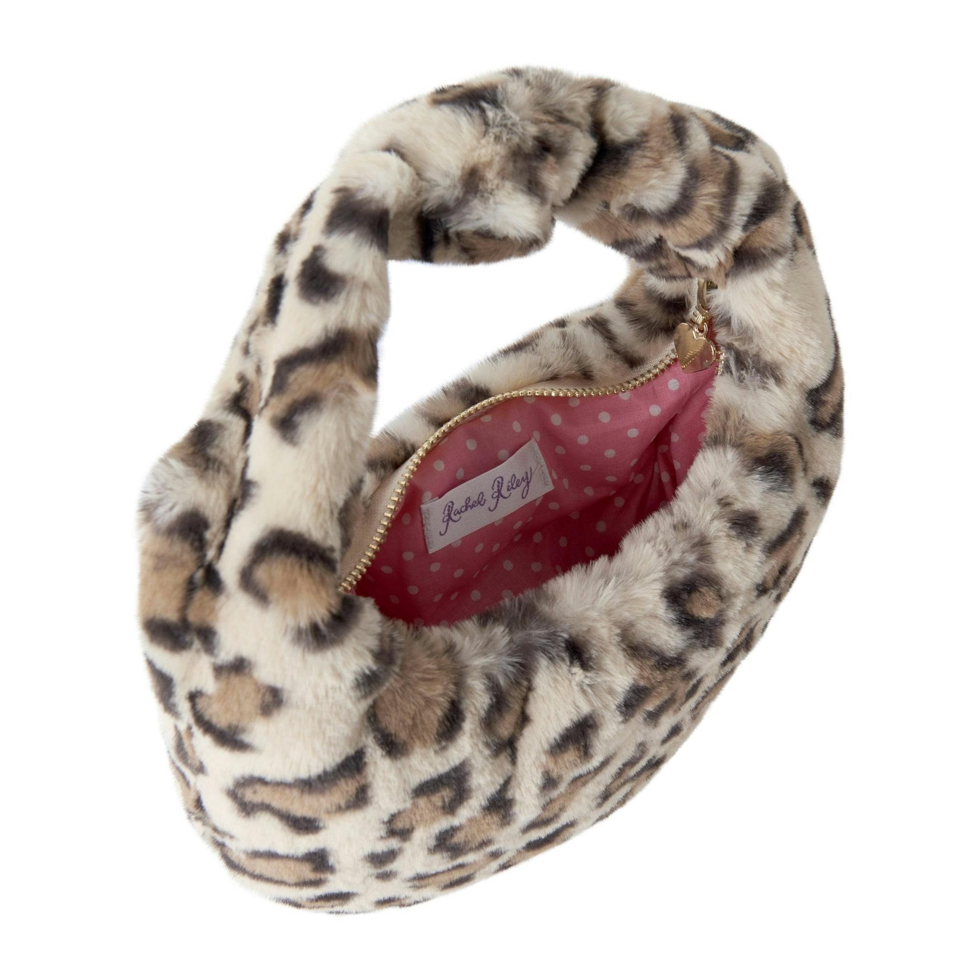 Leopard Faux Fur Bag