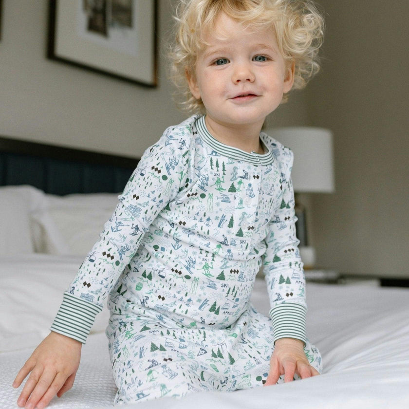 Après Ski Two Piece Kids Pajamas
