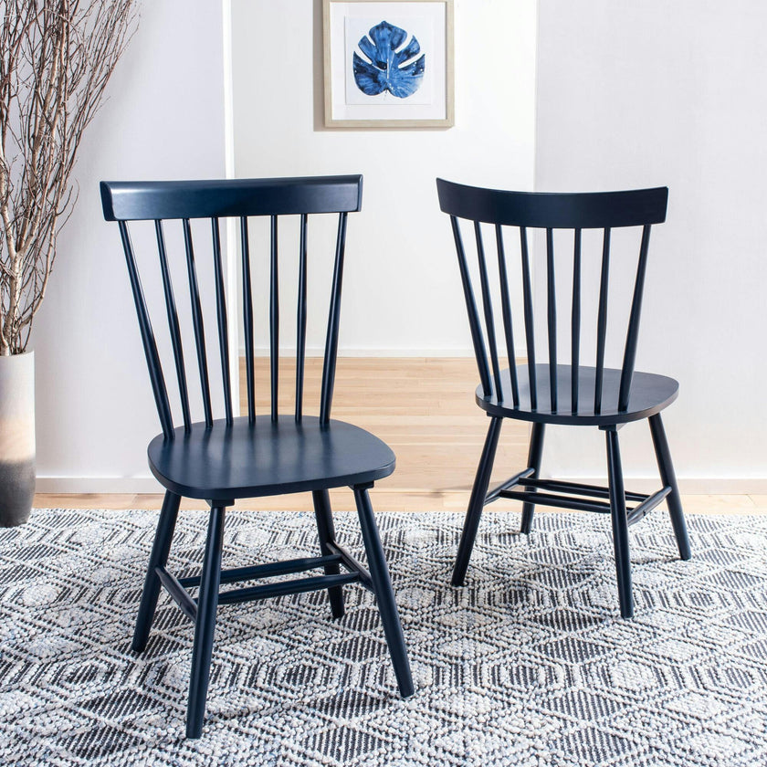 Set of 2 Parker Spindle Accent Chairs