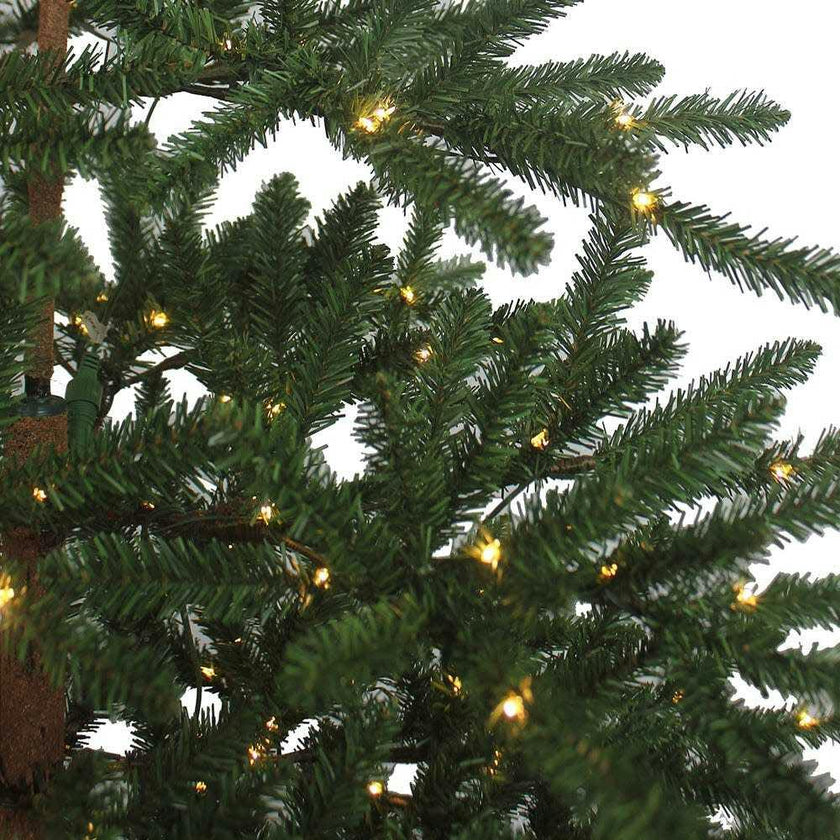 7-Foot Pre-Lit Warm White LED Mountain Pine Tree