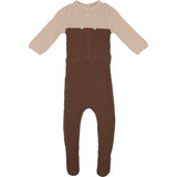 Cutie Color-Block Long Sleeve Footie