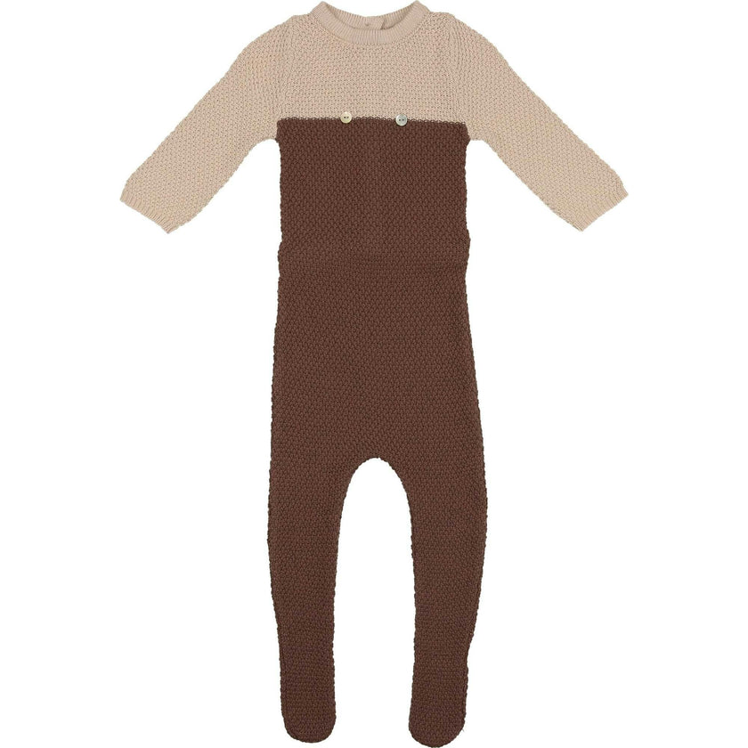 Cutie Color-Block Long Sleeve Footie