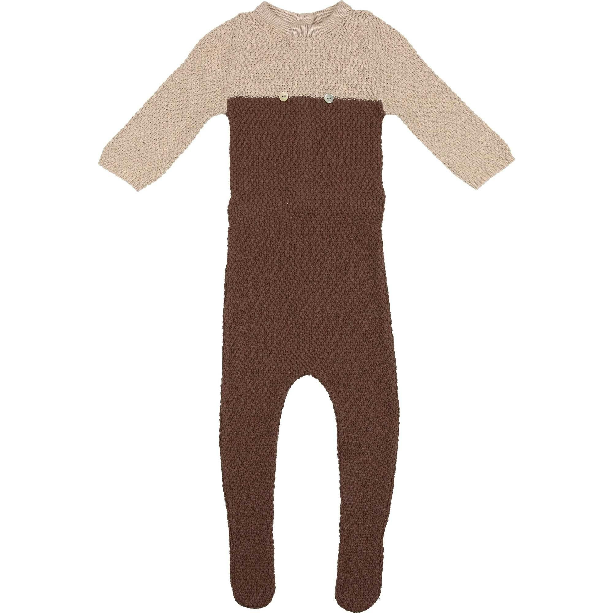 Cutie Color-Block Long Sleeve Footie